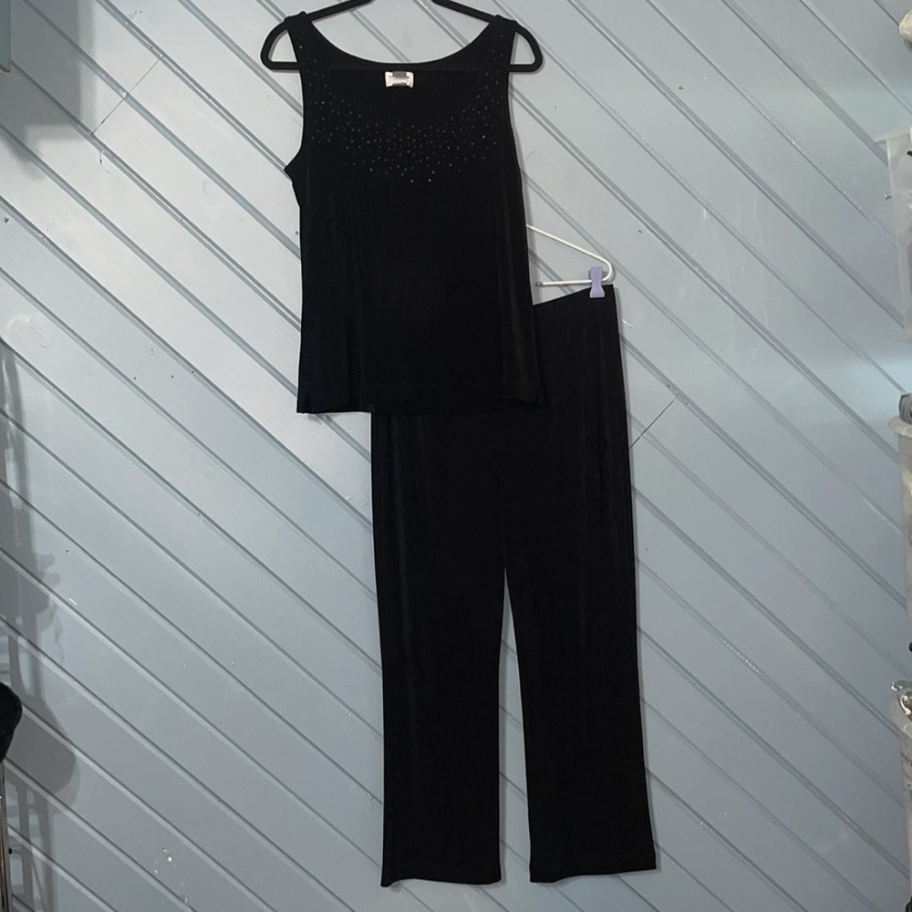 Chico's Black Traveler's Tank and Pant Set - Picture 11 of 11